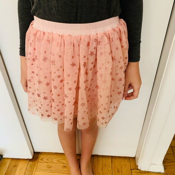 Holly Hastie Bop Pink Star Tulle Girls Skirt Sz 8 - Picture 1 of 2